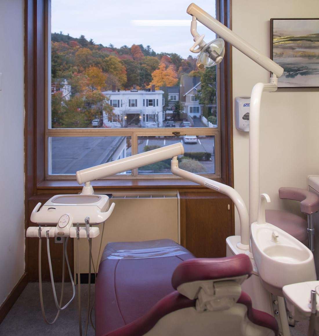 Dental Room With View From Wellesley Hills Dental